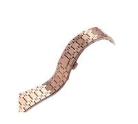 QNGMKBKTDZ Banda Fit For Huawei Watch 4 Pro Fit For GT2 2e Correa De Metal Fit For Samsung Fit For Galaxy Watch 46 Mm 3 45 Mm Fit For Gear S3 Pulsera De Hombre(Rose gold,For Huawei Ultimate)