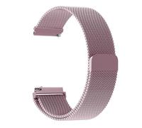 QNGMKBKTDZ Banda magnética de 20 mm y 22 mm for Samsung Fit for Galaxy Watch 4 Classic/3/Active 2/S3 Fit for Frontier Smartwatch fit for Correa Pulsera Correa de reloj(Pink gold,22mm watch strap)