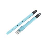 QNGMKBKTDZ Compatible Con Correas De Reloj Fossil ES3745 ES3861 ES4026 ES3862 ES4340 For Mujer, Pulsera Pequeña De 8mm(Light Blue,8mm-Golden Buckle)