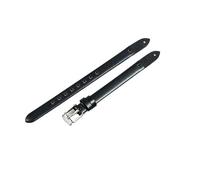 QNGMKBKTDZ Compatible Con Correas De Reloj Fossil ES3745 ES3861 ES4026 ES3862 ES4340 For Mujer, Pulsera Pequeña De 8mm(Black,8mm-Rose gold Buckle)