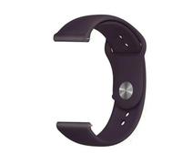 QNGMKBKTDZ Correa de 18 mm, 20 mm, 22 mm for Samsung Fit for Galaxy Watch 6/5/pro/4 Pulsera de silicona clásica for Huawei Watch GT 4-2-2e-3-3 Pro 41 mm 46 mm Band(Purple-30,18mm watch band)