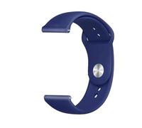 QNGMKBKTDZ Correa de 18 mm, 20 mm, 22 mm for Samsung Fit for Galaxy Watch 6/5/pro/4 Pulsera de silicona clásica for Huawei Watch GT 4-2-2e-3-3 Pro 41 mm 46 mm Band(Midnight-blue-7,18mm watch band)