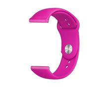 QNGMKBKTDZ Correa de 18 mm, 20 mm, 22 mm for Samsung Fit for Galaxy Watch 6/5/pro/4 Pulsera de silicona clásica for Huawei Watch GT 4-2-2e-3-3 Pro 41 mm 46 mm Band(Barbie powder-20)