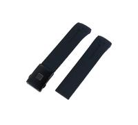 QNGMKBKTDZ Correa de reloj de silicona de 20 mm 21 mm for Tissot Fit for T-Touch T013 T81 T091 T33 T047 Correa de extremo curvo Pulsera de goma Naranja Negro Azul Rojo(A23,21mm)