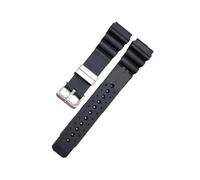 QNGMKBKTDZ Correa De Reloj De Silicona De 20mm, 22mm Y 24mm Apta For Seiko SKX007, Pulsera Deportiva De Repuesto For Hombre(Metal ring,20mm)