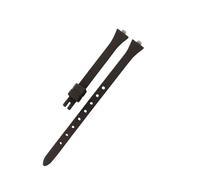 QNGMKBKTDZ Correa De Silicona For Reloj CK K4u236/K4u231, Accesorios Suaves Y Cómodos For Reloj De Mujer, Correa De Muñeca De 3 Mm(Brown-no buckle)