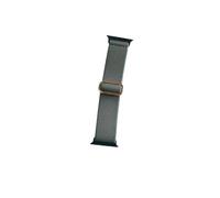 QNGMKBKTDZ Correa Elástica For Reloj, Pulsera Elástica De Nailon De 45mm, 44mm, 42mm, 49mm, 38mm, 40mm Y 41mm, Compatible Con Iwatch 9, 8, 7 Y 6(Pine green,42mm44mm45mm49mm)