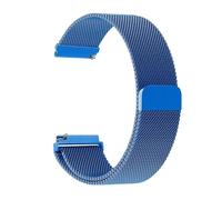 QNGMKBKTDZ Loop Fit for Samsung Fit for Galaxy Watch 6/5/4/6 Classic/active2 Band 22/20 mm Pulsera magnética de Metal Fit for Huawei Fit for Correa GT 4-3-Pro-2-2e(Sky blue 15,22MM watch band)