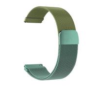 QNGMKBKTDZ Loop Fit for Samsung Fit for Galaxy Watch 6/5/4/6 Classic/active2 Band 22/20 mm Pulsera magnética de Metal Fit for Huawei Fit for Correa GT 4-3-Pro-2-2e(Gla Spearmint 27,20MM watch band)