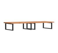 Qnhdfrt Tapa de lavabo con soporte, 150 x 55 cm, estante para lavabo para montaje en pared, madera maciza de haya lacada y estructura de acero negro, consola de lavabo, mueble de baño sin orificio