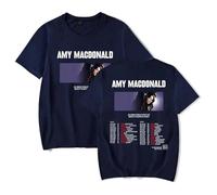QNMGUN Amy Macdonald Is This What You've Been Waiting For Camisetas De Manga Corta, para Hombre Y Mujer Camisetas Casuales De Cuello Redondo Classic,Azul,XXL
