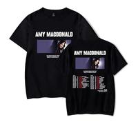 QNMGUN Amy Macdonald Is This What You've Been Waiting For Camisetas De Manga Corta, para Hombre Y Mujer Camisetas Casuales De Cuello Redondo Classic,Negro,M