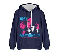 QNMGUN Amy Macdonald Is This What You've Been Waiting For Sudaderas con Estampado, Capucha para Hombre Y Mujer Regalo para Los Fanáticos De La Música,Azul,XL