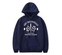 QNMGUN Amy Macdonald Is This What You've Been Waiting For Sudaderas con Estampado, Capucha para Hombre Y Mujer Regalo para Los Fanáticos De La Música,Azul,XXS