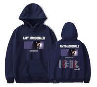 QNMGUN Amy Macdonald Is This What You've Been Waiting For Sudaderas con Estampado, Capucha para Hombre Y Mujer Regalo para Los Fanáticos De La Música,Azul,XXL