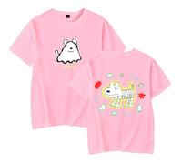 QNMGUN James Marriott Don't Tell The Dog Camisetas De Manga Corta, para Hombre Y Mujer Camisetas Casuales De Cuello Redondo Classic,Rosado,XL