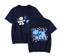 QNMGUN James Marriott Don't Tell The Dog Camisetas De Manga Corta, para Hombre Y Mujer Camisetas Casuales De Cuello Redondo Classic,Azul,M