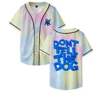 QNMGUN James Marriott Don't Tell The Dog Camisetas De Manga Corta, para Hombre Y Mujer Camisetas Casuales De Cuello Redondo Classic,Multi Colored,3XL