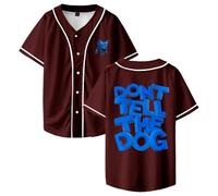 QNMGUN James Marriott Don't Tell The Dog Camisetas De Manga Corta, para Hombre Y Mujer Camisetas Casuales De Cuello Redondo Classic,Marrón,S