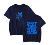 QNMGUN James Marriott Don't Tell The Dog Camisetas De Manga Corta, para Hombre Y Mujer Camisetas Casuales De Cuello Redondo Classic,Azul,L