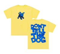 QNMGUN James Marriott Don't Tell The Dog Camisetas De Manga Corta, para Hombre Y Mujer Camisetas Casuales De Cuello Redondo Classic,Amarillo,L