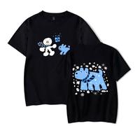 QNMGUN James Marriott Don't Tell The Dog Camisetas De Manga Corta, para Hombre Y Mujer Camisetas Casuales De Cuello Redondo Classic,Negro,XXS