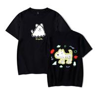 QNMGUN James Marriott Don't Tell The Dog Camisetas De Manga Corta, para Hombre Y Mujer Camisetas Casuales De Cuello Redondo Classic,Negro,XL