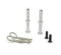 QOAKSDY Accesorios Coches RC para Wltoys 144001 144010 144016 124016 124017 124018 124019 para RIAarIo 1/12 1/14 RC Cars Metal Body Mount Post Shell Column RC(Silver)