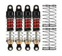 QOAKSDY Amortiguador de Choque RC para Traxxas 4WD TRX4M Amortiguadores Traseros Delanteros Accesorios De Repuesto Mejorados 1/18 RC Coche Amortiguador Aleación Aluminio