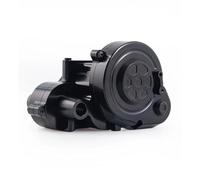 QOAKSDY Caja de Cambios RC para Axial RBX10 para Bouncer para Ryft 4WD AXI03009 Juego De Cubierta Caja Cambios Carcasa Transmisión Aleación Aluminio CNC 1/10 RC Rock Parts(Black)