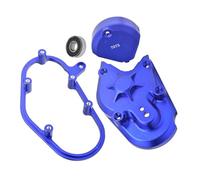 QOAKSDY Caja de Cambios RC para LOSI para PROMOTO-MX para Motorcycle LOS06000 LOS06002 1/4 RC Piezas De Actualización Automóvil Caja Cambios Transmisión Aluminio(Blue)