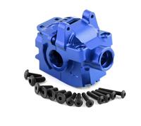 QOAKSDY Caja de Cambios RC para Traxxas para Slash 4X4 para VXL para Rustler para Stampede para Hoss 1/10 RC Car Carcasa De Caja Cambios Diferencial Delantero Y Trasero(Blue,Front)