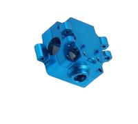 QOAKSDY Caja de Cambios RC para WLtoys 284131 K969 K979 K989 K999 P929 P939 Carcasa De Caja Cambios Actualización Metal 1/28 Accesorios Repuesto para Automóvil RC(Blue)