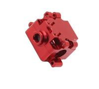 QOAKSDY Caja de Cambios RC para WLtoys 284131 K969 K979 K989 K999 P929 P939 Carcasa De Caja Cambios Actualización Metal 1/28 Accesorios Repuesto para Automóvil RC(Red)