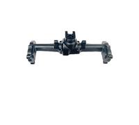 QOAKSDY Eje Completo Recto con para HOBBYPLUS CR18P Van 1/18 RC para Rock Car, Piezas De Actualización, Accesorios, Eje Delantero Y Trasero Aleación Aluminio(Black,Rear)