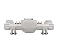 QOAKSDY Eje Completo Recto con para Losi para LMT 1/8 RC Car Piezas de actualización Accesorios Repuesto Ejes Delanteros y Traseros aleación Aluminio(Silver)