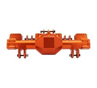 QOAKSDY Eje Completo Recto con para Losi para LMT 1/8 RC Car Upgrade Parts Accesorios De Repuesto Aluminio Carcasa Eje Delantero Y Trasero Aleación(Orange)