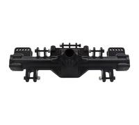 QOAKSDY Eje Completo Recto con para Losi para LMT 1/8 RC Car Upgrade Parts Accesorios De Repuesto Aluminio Carcasa Eje Delantero Y Trasero Aleación(Black)