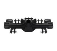 QOAKSDY Eje Completo Recto con para Losi para LMT 1/8 RC Monster Truck Car Upgrade Parts Carcasa De Ejes Delantero Y Trasero Aleación Aluminio(Black)