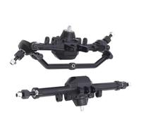 QOAKSDY Eje Completo Recto con para Traxxas para Trx4M 1/18 RC Car Upgrade Parts Accesorios De Repuesto Juego Ejes Portal Delantero Y Trasero