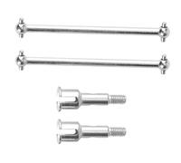 QOAKSDY Eje de transmisión RC para Remo para Hobby para Smax 1621 1625 1631 1635 1651 1655 1/16 RC Car Upgrade Parts Eje De Transmisión Dogbone CVD