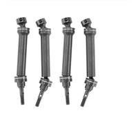 QOAKSDY Eje de transmisión RC para Traxxas para Mini para E-Revo para EREVO para Summit para Slash 4WD 1/16 RC Piezas 4 Eje De Transmisión Delantero Y Trasero Acero Duro 7151