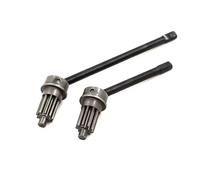 QOAKSDY Eje de transmisión RC para TRAXXAS TRX4 TRX-4 TRX6 1/10 RC Crawler Car Upgrade Parts Accesorios 2 Piezas Eje Delantero De Acero CVD Transmisión