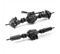 QOAKSDY Eje Delantero Trasero RC para Axial para SCX10 II 90046 90047 1/10 RC Crawler Car Upgrade Parts Accesorios 2 Piezas Eje Diferencial Delantero Y Trasero