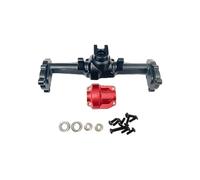 QOAKSDY Eje Delantero Trasero RC para HOBBYPLUS CR18P para Rock para Van para Hobbico para Dromida 1/18 RC Piezas De Actualización Carcasa del Eje Trasero Delantero(Black,Rear)