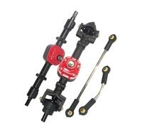 QOAKSDY Eje Delantero Trasero RC para MN D90 D91 D96 99S FJ45 Accesorios De Mejora para Coche RC 1/12, Juego Eje Puente Delantero Y Trasero con Engranaje Metálico