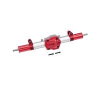 QOAKSDY Eje Delantero Trasero RC para MN128 G500 MN86KS MN86S Mejora para Coche RC Crawler 1/12 con Diferencial Delantero Y Trasero, Eje Recto Engranaje(Red,Rear)