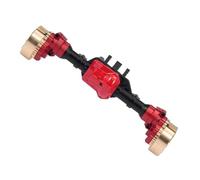 QOAKSDY Eje Delantero Trasero RC para Traxxas TRX-4 1/10 RC Crawler Car Accesorios De Repuesto Actualización Bricolaje Eje Puente Delantero Trasero Metal(Rear Axle)