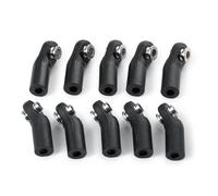 QOAKSDY Ejes de Transmisión para Axial para SCX10 D90 para Wraith TRX4 TRX6 1/10 Coche Trepador Control Remoto 10 Uds M4 Extremos De Varilla Bolas Enlace Plástico Junta Varillaje(C)