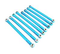 QOAKSDY Ejes de Transmisión para MN86S MN86 MN86KS MN86K para MN G500 1/12 RC Piezas De Mejora Coche Accesorios 8 Uds Varilla Tracción Metal Enlace(Blue)
